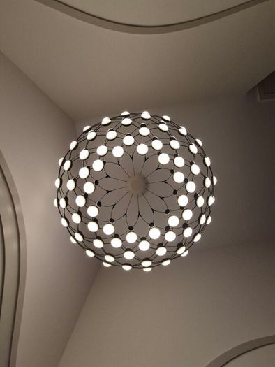 Authentic Luceplan Mesh  Pendant Light  Francisco Gomez Paz Design