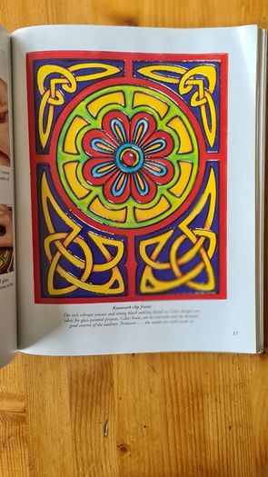 Classic Glass Painting. By Judy Balchin. Inspiration From  The Past. In Good Condition. Large Volume Paperback.