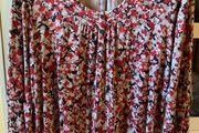 Floral Print Long Sleeve Top by DASH Size UK 18