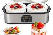 Brand New 2L Yogurt Maker with 2 Jars Temp Control &amp; Timer Multifunction Automatic Greek Yogurt Maker