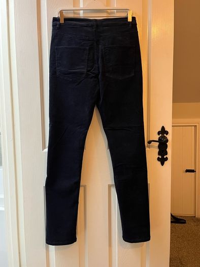 New Part Two Dark Navy Fine Corduroy Jeans - Size 38 / Size 12