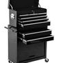 Tool Trolley with Attachment, Lockable Drawers, Ball Bearing Slide Rails Image 2
