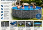 Round Steel Frame Swimming Pool
