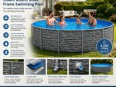 Round Steel Frame Swimming Pool