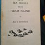 Fifty Sea Shells From. Herm Island. By Jill. S. Kendrick. Image 2