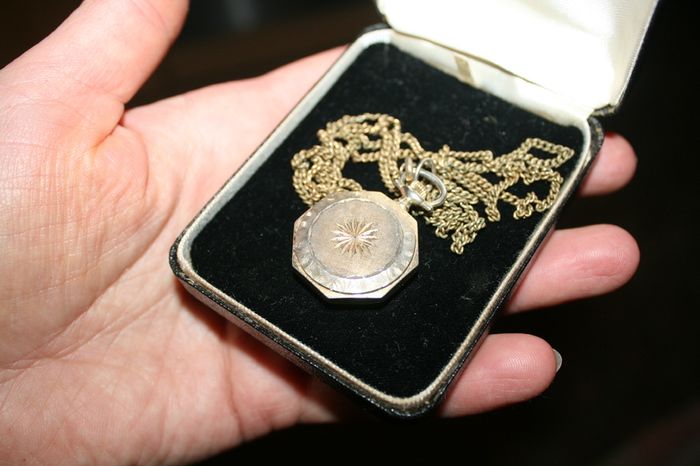H.Samuel Quartz Necklace Watch