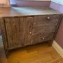 Rustic solid wood side bar drinks cabinet Image 2
