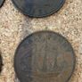 Old Great Britain Half Penny Coins (20) Image 6