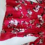 NY Collection Red Floral Blouse - Size 12 Image 8