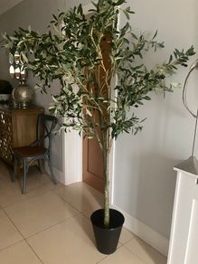 Tall Artificial Olive Tree