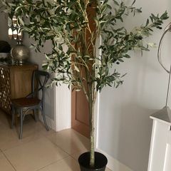 Tall Artificial Olive Tree