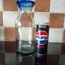 Vintage Mexican hand blown recycled glass decanter Image 2