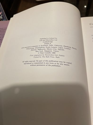 Dublin Churches- Peter Costello hardback 1989