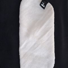 x3 Bundle - Brand New Addis Upholstery Premium Cloth With Name Tag - Colour - White - RRP - 6.99 - Sterling - 11.99 - Euro & Brand New Multi-Purpose Clamp Clip With Black Tac