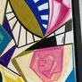 Framed Original Painting Art Deco inspired style Original Gift Image 4