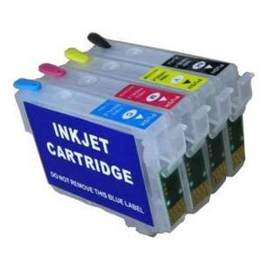 Refillable Non-oem Ink Cartridges Inkjet With Auto Reset Chips (ARC) for Epson  Printer