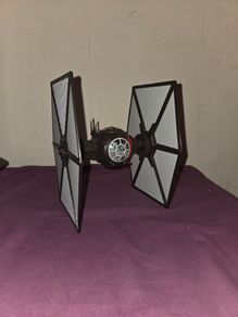 Bandai Star Wars "First Order Special Forces TIE Fighter" Lights + Sound working