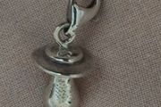 Sterling silver charm - Soother