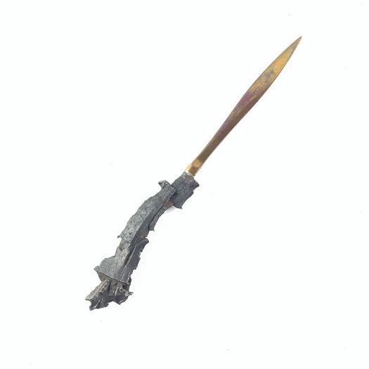 Antique World war 1 German trench art letter opener
