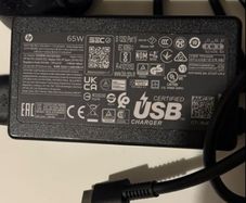Original HP 65W Type C Charger