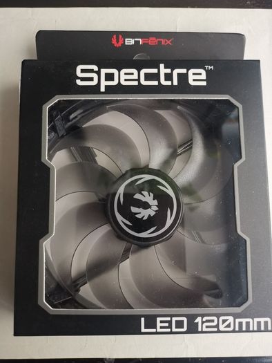 Spectre LED 120mm pc fan unopened in box