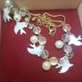 Vintage Delicate Dove Necklace Image 3
