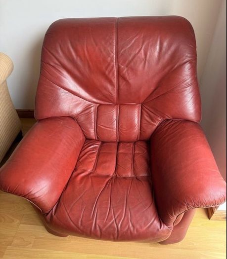 FREE leather armchair in perfect condition FREE