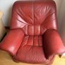 FREE leather armchair in perfect condition FREE Image 3