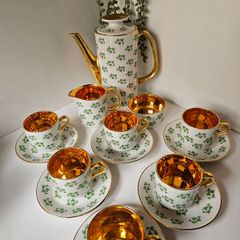 Vintage Arklow Pottery Coffee Set "PATRICIA"