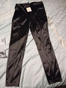 satin trousers