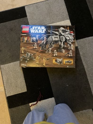 lego star wars SEALED AT-TE walker