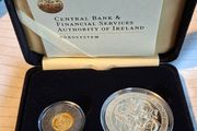 irish gold and silver proof coin set