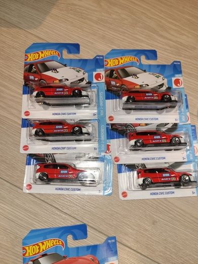 24 Japanese hotwheels
