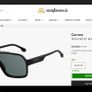 Carrera Sunglasses 1014/S Black Grey 64/10/135 Unisex Image 6