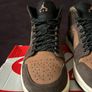 Nike Air Jordan 1 Mid SE "Dark Chocolate". Size 6.5 Image 2