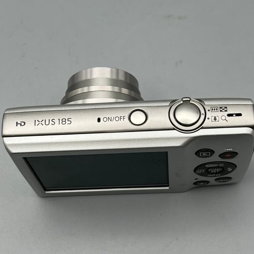 Canon IXUS 185 20MP Digital Camera Silver - Full Kit