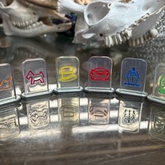 Set of 6 Monopoly Revolution Board Game 2010 Movers Tokens Replacement