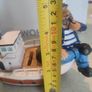 Small  Fishing Boat Decorative Ornament and money bank Image 3