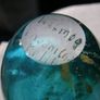 Small Signed Malta Mdina Glass Vase, Blue Summer, 12cm, Excellent Condition Image 3
