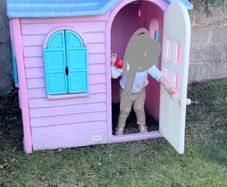 little tykes pink play house