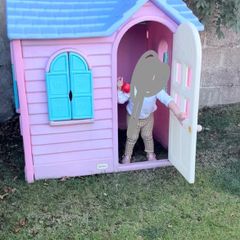 little tykes pink play house