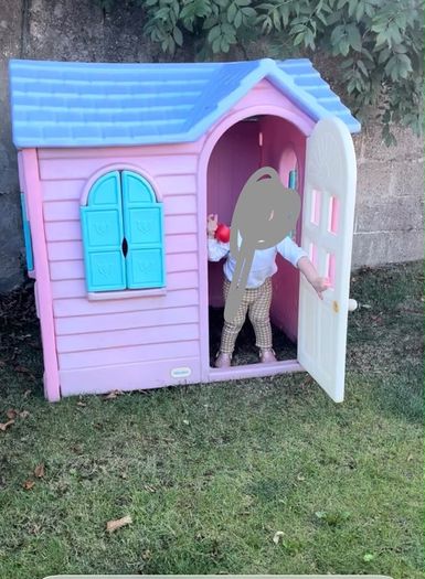 little tykes pink play house