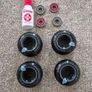 Skateboard + Spare Wheels, Bearings & Bones Speed Image 3