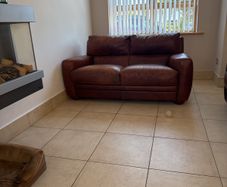 Brown/Tan 2 & 3 seater leather couches