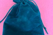 Blue Velvet Bag