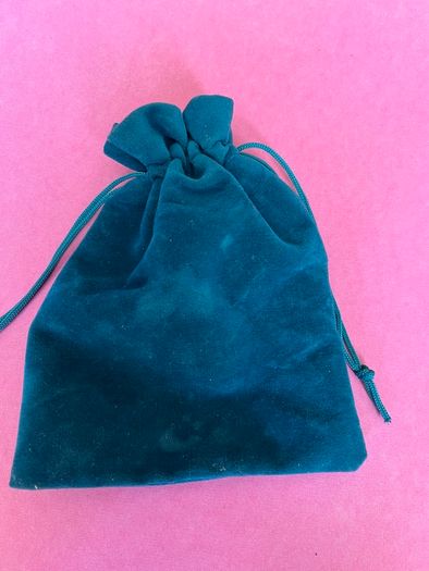 Blue Velvet Bag