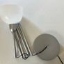 IKEA HEKTOGRAM Floor Lamp | Silver & White Image 4