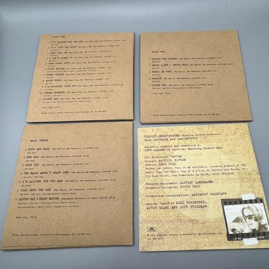 The Velvet Underground - Bootleg Series Volume 1: The Quine Tapes - 3 x CD Box S
