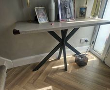 Manhattan Console Table in Grey
