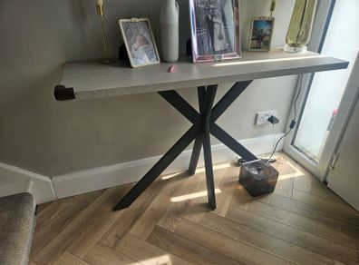 Manhattan Console Table in Grey